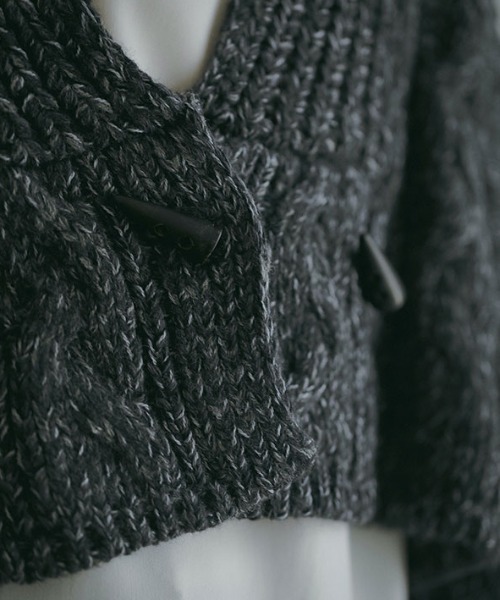 ETRE TOKYO（エトレトウキョウ）の「ミックスヤーンショートニット