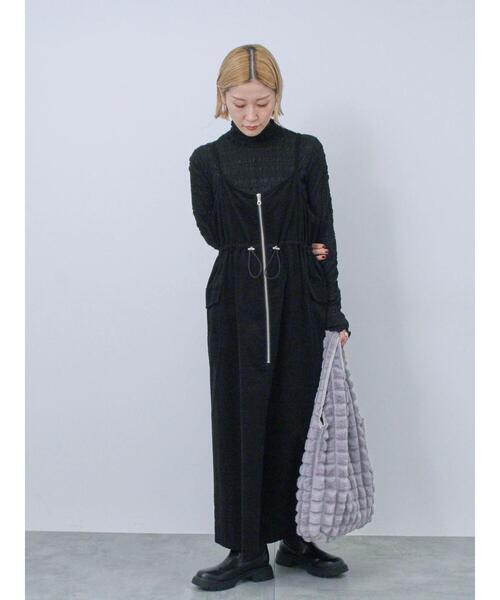 Samansa Mos2 blue（サマンサモスモスブルー）の「フリル衿