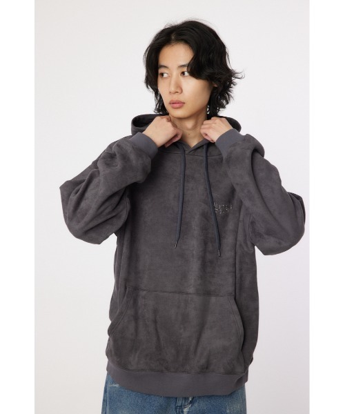 RODEO CROWNS WIDE BOWL(ロデオクラウンズワイドボウル)の「faux suede backboa フーディー(パーカー・メンズ・ライトグレー/ターコイズブルー/チャコールグレー・LARGE/MEDIUM)」の20枚目の写真