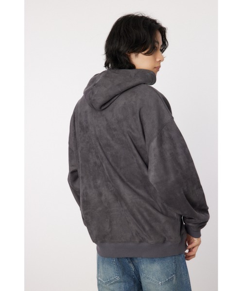 RODEO CROWNS WIDE BOWL(ロデオクラウンズワイドボウル)の「faux suede backboa フーディー(パーカー・メンズ・ライトグレー/ターコイズブルー/チャコールグレー・LARGE/MEDIUM)」の18枚目の写真