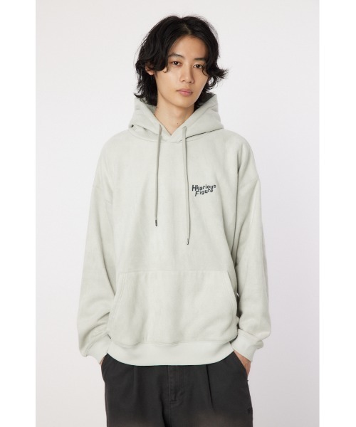 RODEO CROWNS WIDE BOWL(ロデオクラウンズワイドボウル)の「faux suede backboa フーディー(パーカー・メンズ・ライトグレー/ターコイズブルー/チャコールグレー・LARGE/MEDIUM)」の15枚目の写真
