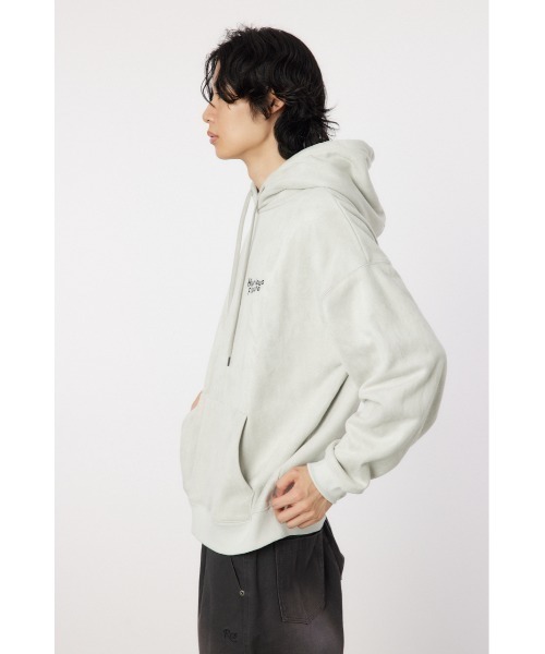 RODEO CROWNS WIDE BOWL(ロデオクラウンズワイドボウル)の「faux suede backboa フーディー(パーカー・メンズ・ライトグレー/ターコイズブルー/チャコールグレー・LARGE/MEDIUM)」の13枚目の写真