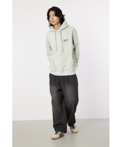 RODEO CROWNS WIDE BOWL(ロデオクラウンズワイドボウル)の「faux suede backboa フーディー(パーカー・メンズ・ライトグレー/ターコイズブルー/チャコールグレー・LARGE/MEDIUM)」の11枚目の写真