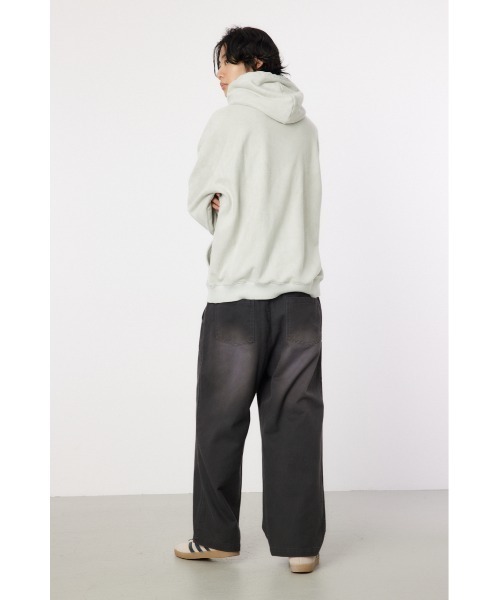 RODEO CROWNS WIDE BOWL(ロデオクラウンズワイドボウル)の「faux suede backboa フーディー(パーカー・メンズ・ライトグレー/ターコイズブルー/チャコールグレー・LARGE/MEDIUM)」の10枚目の写真