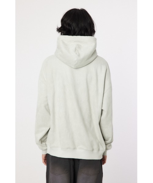 RODEO CROWNS WIDE BOWL(ロデオクラウンズワイドボウル)の「faux suede backboa フーディー(パーカー・メンズ・ライトグレー/ターコイズブルー/チャコールグレー・LARGE/MEDIUM)」の7枚目の写真
