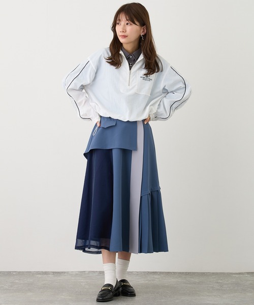 比翼刺繍ブラウス（シャツ/ブラウス）｜NICOLE CLUB（ニコル