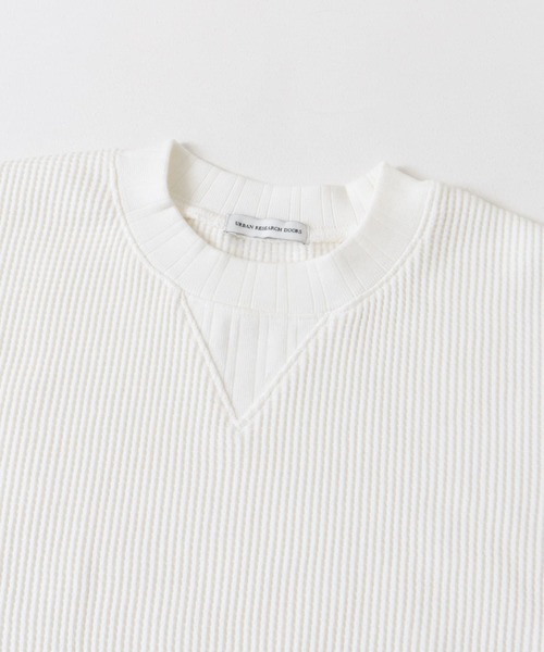 『XLサイズ/WEB限定』『UR TECH』裏起毛ワッフルロングスリーブTシャツ セール】『XLサイズ/WEB限定』『UR TECH』裏起毛ワッフルロング