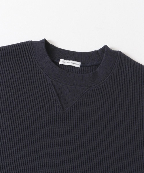 URBAN RESEARCH DOORS(アーバンリサーチドアーズ)の「『XLサイズ/WEB限定』『UR TECH』裏起毛ワッフルロングスリーブTシャツ(Tシャツ/カットソー・メンズ・ホワイト/ブラウン/ネイビー/ホワイト系その他・MEDIUM/LARGE/X-LARGE)」の20枚目の写真