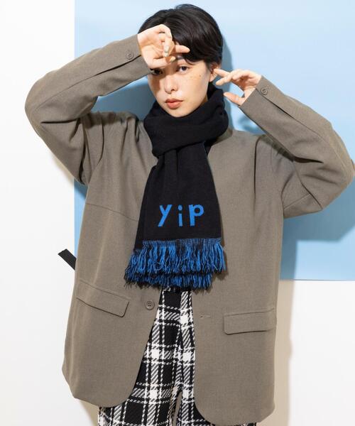 L.H.P（エルエイチピー）の「yipyip/イップイップ/SOCCER MUFFLER（マフラー・レディース・ブラック・F）」の9枚目の写真