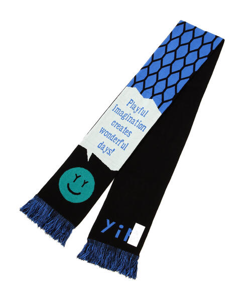 L.H.P（エルエイチピー）の「yipyip/イップイップ/SOCCER MUFFLER（マフラー・レディース・ブラック・F）」の17枚目の写真