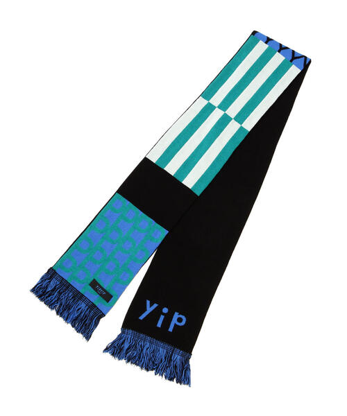 L.H.P（エルエイチピー）の「yipyip/イップイップ/SOCCER MUFFLER（マフラー・レディース・ブラック・F）」の16枚目の写真