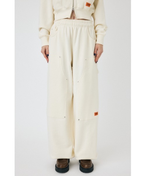MOUSSY UOM DOUBLE KNEEスウェットパンツ UOM DOUBLE KNEE スウェットパンツ（スウェットパンツ）｜MOUSSY