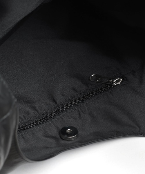 YArKA（ヤーカ）の「【YArKA/ヤーカ】 real leather 2way design marche  bag [wam5] / リアルレザー２ウェイデザインマルシェバッグ（トートバッグ・レディース・ブラック・FREE）」の12枚目の写真