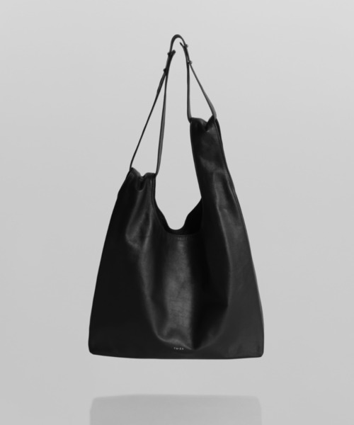 YArKA（ヤーカ）の「【YArKA/ヤーカ】 real leather 2way design marche  bag [wam5] / リアルレザー２ウェイデザインマルシェバッグ（トートバッグ・レディース・ブラック・FREE）」の14枚目の写真