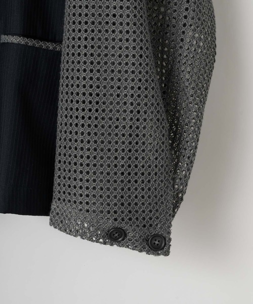 Casper John シャドーストライプテーラードジャケット Shadow stripe tailored jacket/シャドーストライプテーラード
