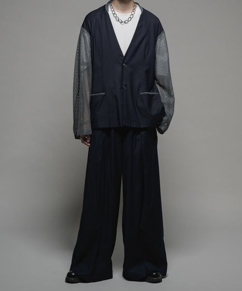 Casper John シャドーストライプテーラードジャケット Shadow stripe tailored jacket/シャドーストライプテーラード