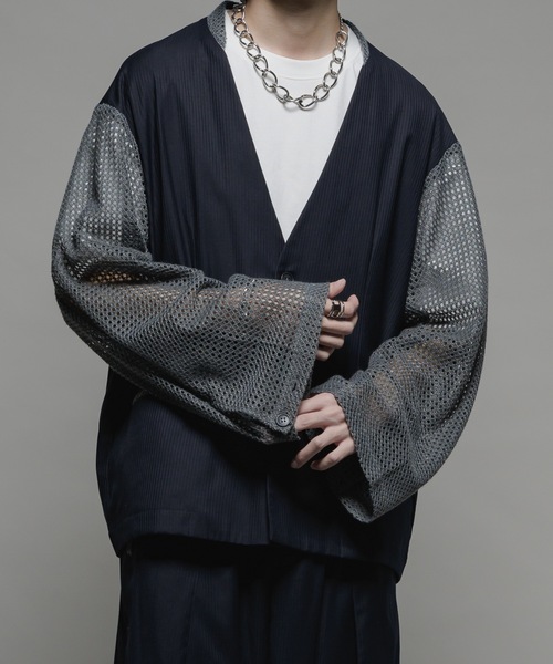 Casper John シャドーストライプテーラードジャケット Shadow stripe tailored jacket/シャドーストライプテーラード