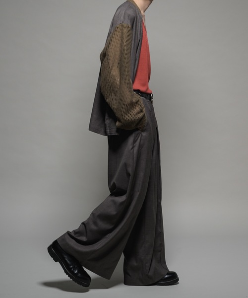 Shadow stripe tailored jacket/シャドーストライプテーラード