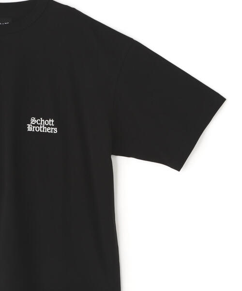 Schott ショット B.S.T-SHIRT ブラックシープ 半袖Tシャツ ショット Schott B.S.T-SHIRT ブラックシープ オーバーサイズ T