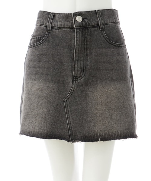 INGNI（イング）の「カットオフデニムスカート（デニムスカート・レディース・ブルー系その他/ブルー系その他3/グレー・FREE）」の16枚目の写真