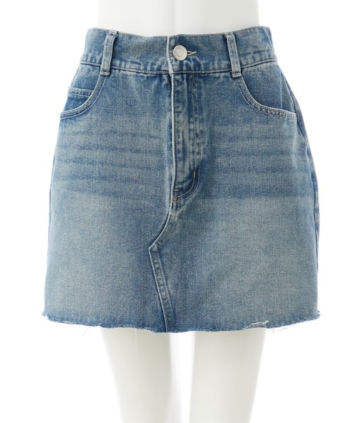 INGNI（イング）の「カットオフデニムスカート（デニムスカート・レディース・ブルー系その他/ブルー系その他3/グレー・FREE）」の22枚目の写真