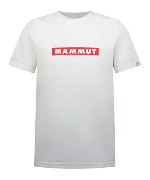 Mammut(マムート)の「QD ロゴ プリント Tシャツ アジアンフィット メン / QD Logo Print T-Shirt AF Men(Tシャツ/カットソー・メンズ・ホワイト/ネイビー/ブラック・X-LARGE/LARGE/SMALL/MEDIUM)」の2枚目の写真