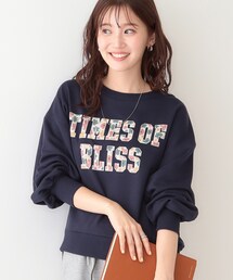 b4143【キューティーブロンド】レディース　スウェット　長袖　ライトグレー　M 洗える/着丈が選べる】ベーシックスウェット（スウェット