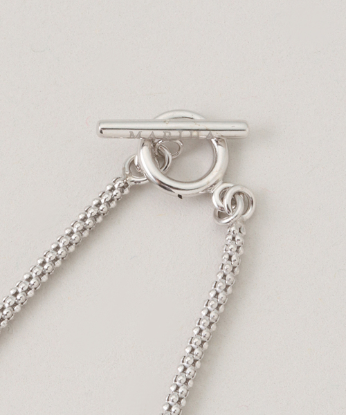 plage（プラージュ）の「MARIHA / マリハ Silent Rain POPCORN チェーンネックレス 40 (シルバー)（ネックレス・レディース・シルバー・FREE）」の4枚目の写真