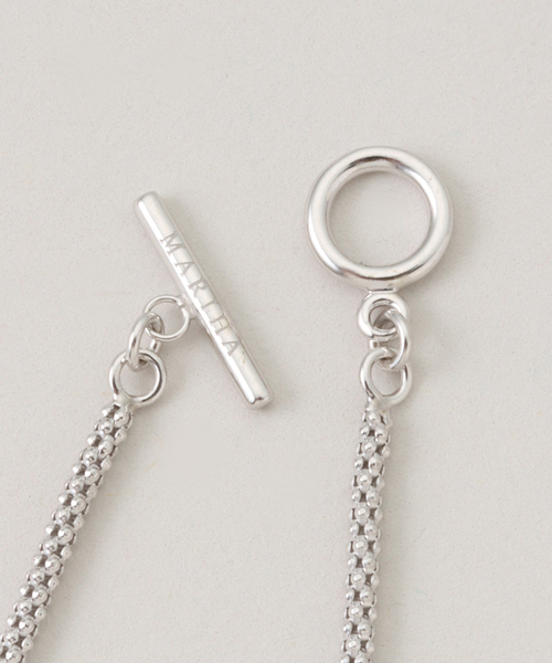 plage（プラージュ）の「MARIHA / マリハ Silent Rain POPCORN チェーンネックレス 40 (シルバー)（ネックレス・レディース・シルバー・FREE）」の5枚目の写真