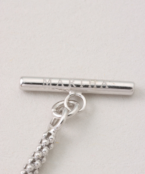 plage（プラージュ）の「MARIHA / マリハ Silent Rain POPCORN チェーンネックレス 40 (シルバー)（ネックレス・レディース・シルバー・FREE）」の6枚目の写真