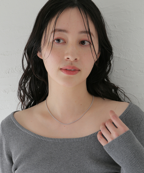 plage（プラージュ）の「MARIHA / マリハ Silent Rain POPCORN チェーンネックレス 40 (シルバー)（ネックレス・レディース・シルバー・FREE）」の10枚目の写真