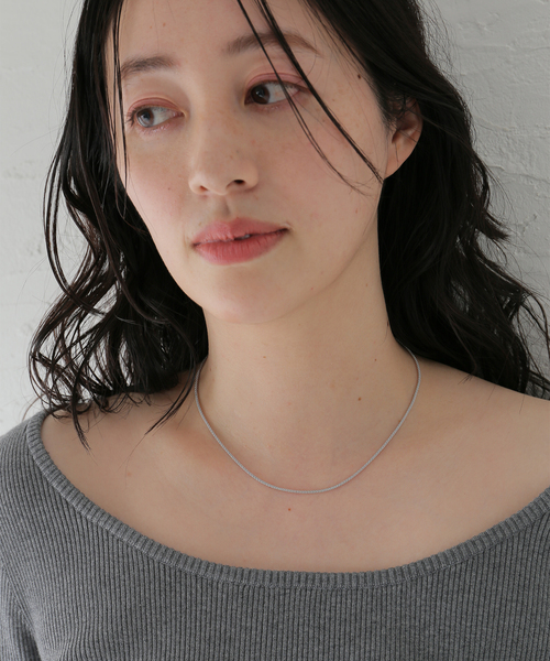 plage（プラージュ）の「MARIHA / マリハ Silent Rain POPCORN チェーンネックレス 40 (シルバー)（ネックレス・レディース・シルバー・FREE）」の11枚目の写真