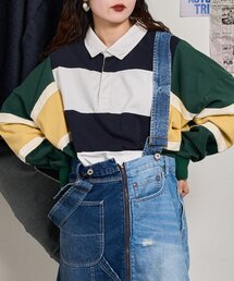 etsinta | 【etsinta】リメイクラガーオーバーTEE(Tシャツ/カットソー)