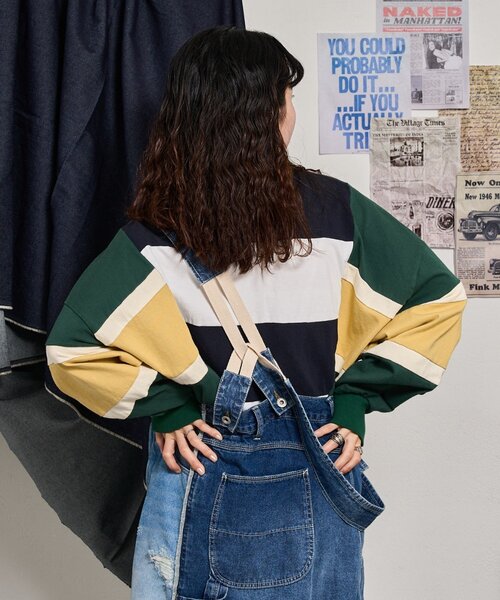 etsinta（エシンタ）の「【etsinta】リメイクラガーオーバーTEE（T 