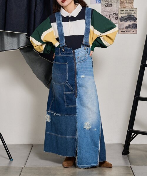 etsinta（エシンタ）の「【etsinta】リメイクラガーオーバーTEE（T 