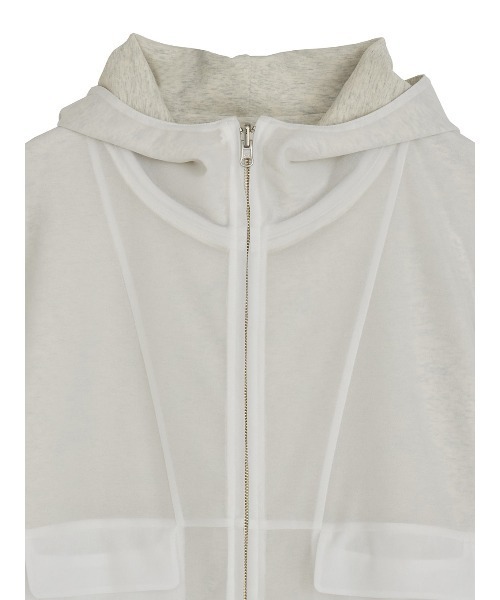 ameri sheer hoodie knit アメリシアーフーディーニット Ameri vintage SHEER HOODIE KNIT 新品