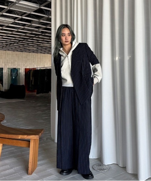 セール】NUDE SHEER REVERSIBLE HOODIE（パーカー）｜Ameri（アメリ