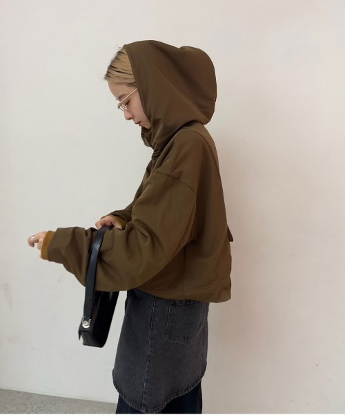 Ameri（アメリ）の「NUDE SHEER REVERSIBLE HOODIE（パーカー）」 - WEAR