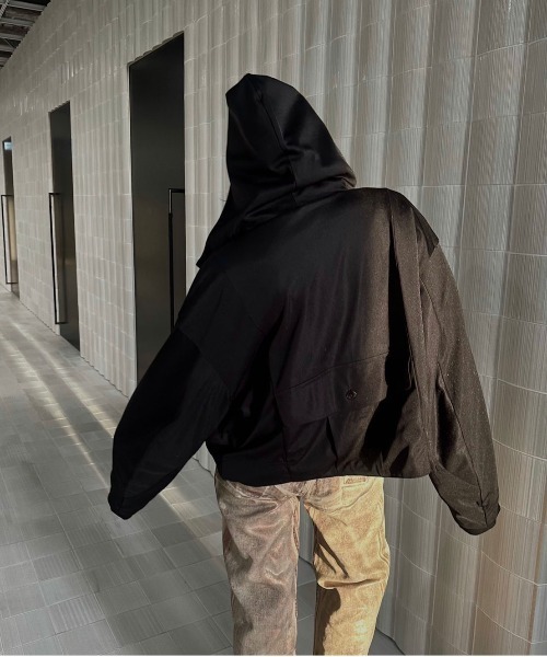 Ameri（アメリ）の「NUDE SHEER REVERSIBLE HOODIE（パーカー）」 - WEAR