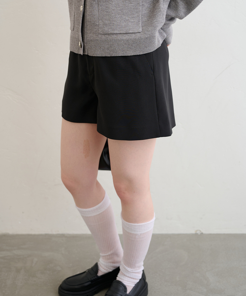 U by SPICK&SPAN(ユーバイスピックアンドスパン)の「ショートパンツ(その他パンツ・レディース・ブラック・36/38)」の10枚目の写真