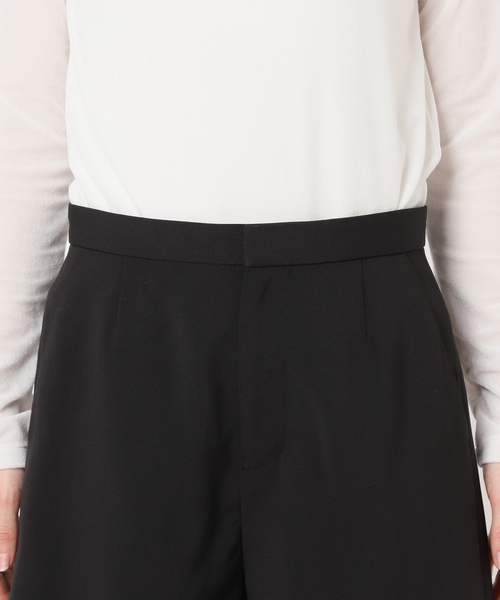 U by SPICK&SPAN(ユーバイスピックアンドスパン)の「ショートパンツ(その他パンツ・レディース・ブラック・36/38)」の19枚目の写真