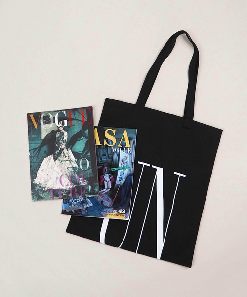 LE VERNIS（ル・ベルニ）の「LE VERNIS(ル・ベルニ)《A4サイズ対応》撥水Tote bag -UN-（トートバッグ・レディース・ブラック/ホワイト・FREE）」の9枚目の写真