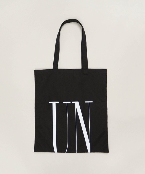 LE VERNIS（ル・ベルニ）の「LE VERNIS(ル・ベルニ)《A4サイズ対応》撥水Tote bag -UN-（トートバッグ・レディース・ブラック/ホワイト・FREE）」の4枚目の写真