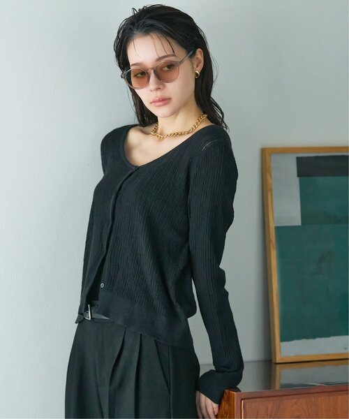 Zoff（ゾフ）の「【WEB限定】ボストン 型調光サングラス｜カラーレンズ｜トレンド｜紫外線対策｜UVカット｜レンズの色が変わるサングラス｜Zoff｜COLOR SUNGLASSES（サングラス・レディース・ブラック/ブラウン系その他5/ライトグレー系・FREE）」の14枚目の写真