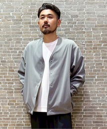 ポケット ポロシャツ ノーカラージャケット」に該当するメンズの