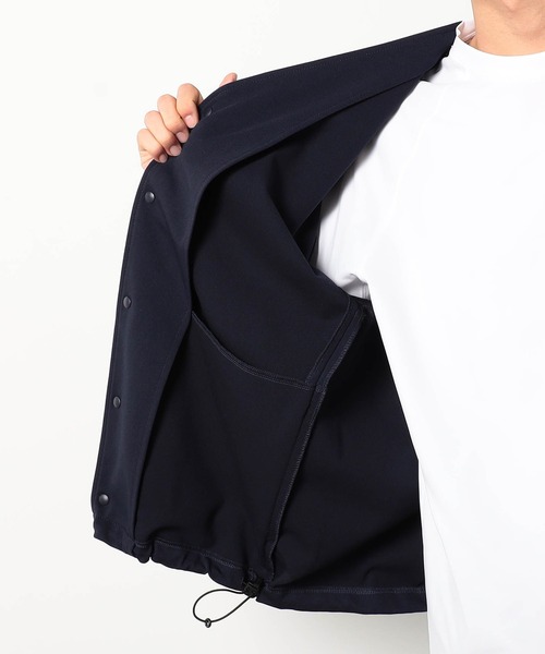 Grand PARK（グランドパーク）の「圧縮マイクロカノコノーカラーブルゾン（テーラードジャケット・メンズ・ネイビー/グレー/ブラック・LARGE/MEDIUM）」の13枚目の写真