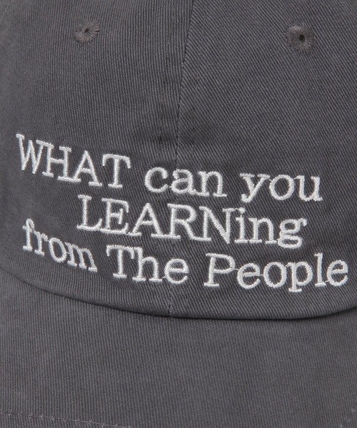 BAYFLOW(ベイフロー)の「ウォッシュロゴツイルCAP(キャップ・メンズ・チャコール/レッド/グリーン/ナチュラル/ブルー・FREE)」の15枚目の写真