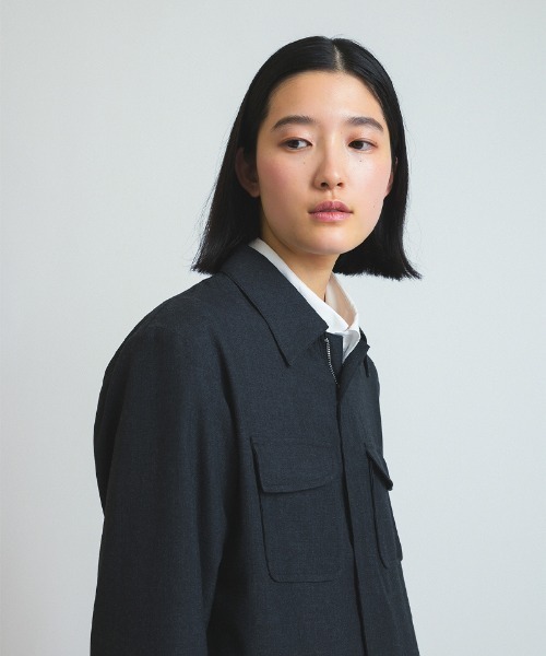 soduk(スドーク)の「curve pockets jumpsuit(つなぎ/オールインワン・レディース・ネイビー/グレー・SMALL/MEDIUM)」の15枚目の写真