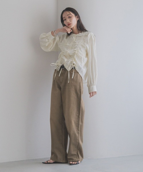 LOWRYS FARM（ローリーズファーム）の「フロントシャーリング