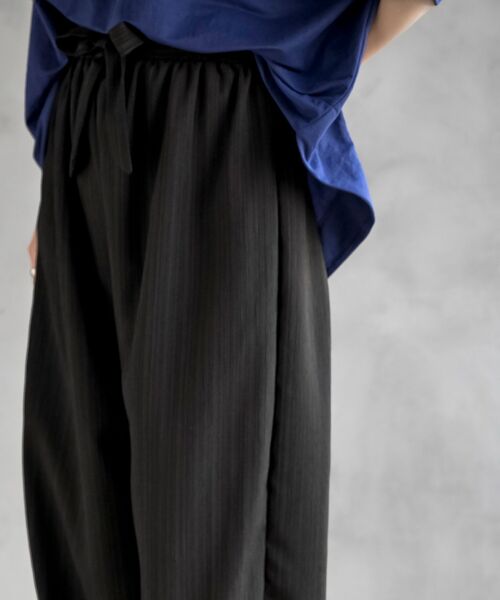 rps（アールピーエス）の「ウィンクルワイドイージーパンツ（その他パンツ・レディース・ブラック/ピンク/イエロー系その他/チャコールグレー・フリー）」の11枚目の写真